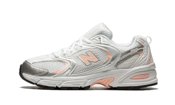 New Balance 530 Blanc Argent Rose