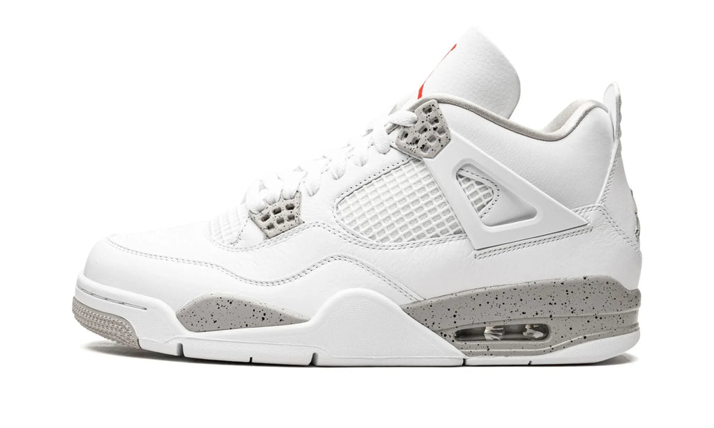 Air Jordan 4 Tech White (White Oreo)