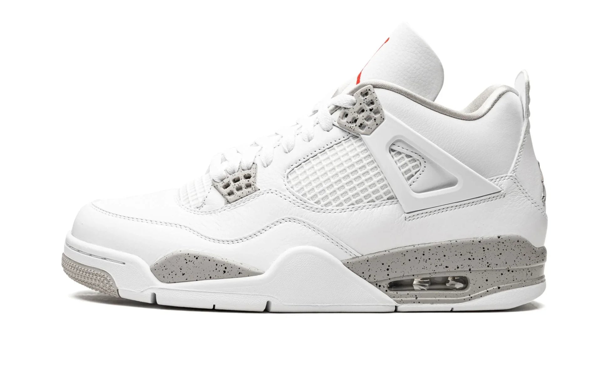 Air Jordan 4 Tech White (White Oreo)