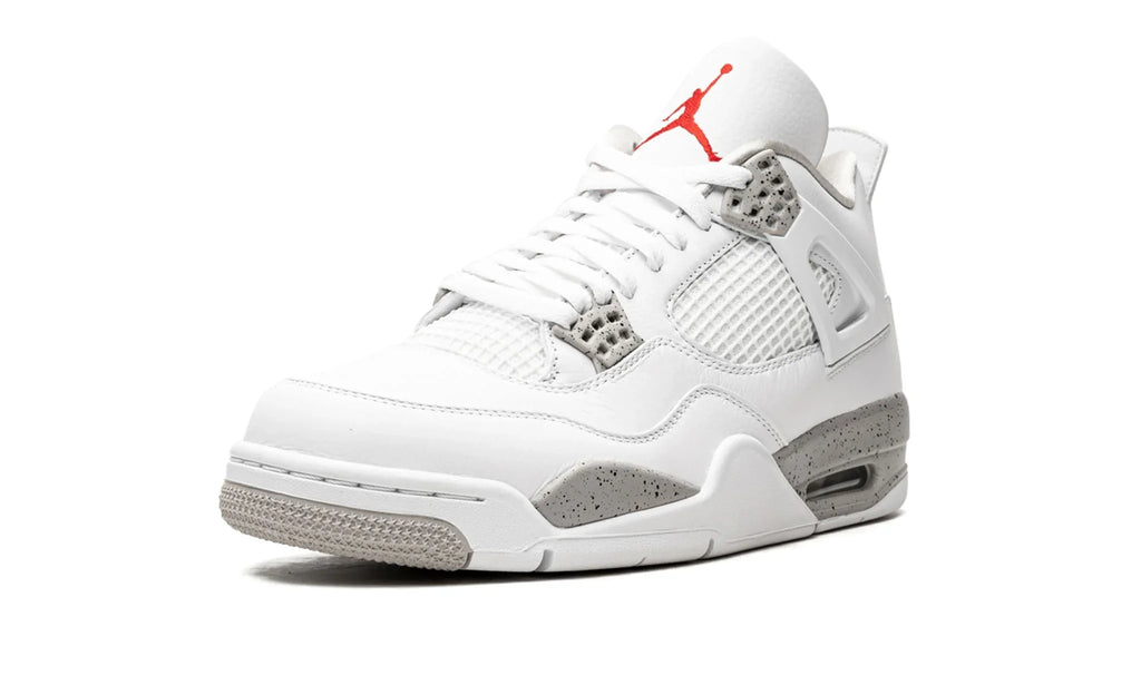 Air Jordan 4 Tech White (White Oreo)