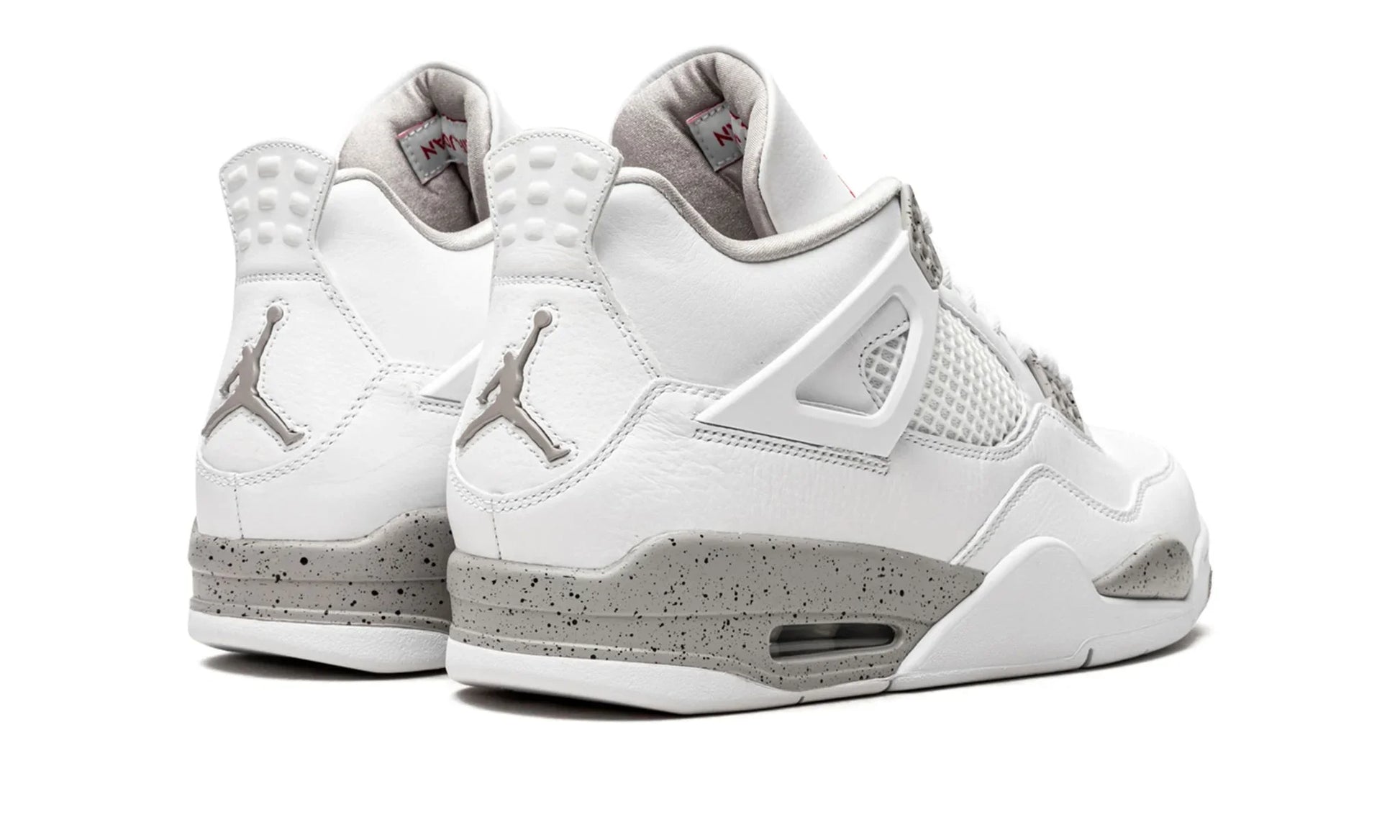 Air Jordan 4 Tech White (White Oreo)